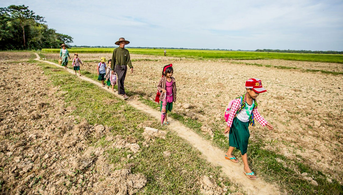 An impactful project evaluation with UNOPS in Myanmar